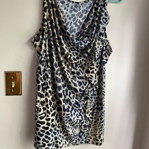Lane Bryant leopard print tank top